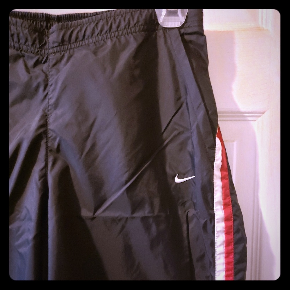 NIKE Black Side Stripe Track Pants